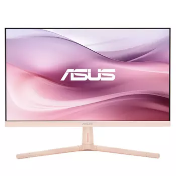 Монитор 23,8" ASUS VU249CFE-P 1920x1080 LED, 16:9, IPS, 250cd, 1300:1, 1ms, 178/178, HDMI, DP, USB, audio, 100Hz, tilt, HAS, VESA, rose clay