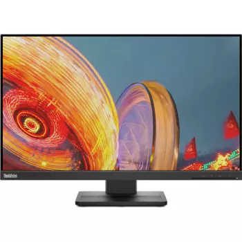 Монитор 23,8" Lenovo ThinkVision E24q-20 62CFGCR1CB 2560x1440, 4 ms, 300 кд/м2, 1000:1, 178°/178°, IPS, 16:9, 75Hz, DisplayPort, HDMI, AudioOUT, MM, c