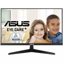 Монитор 23,8" ASUS VY249HE 1920x1080, 1ms MPRT, 250cd/, IPS, HDMI, VGA, 3.5mm jack, FreeSync, Eye Care+, Low Blue Light, Flicker Free, Vesa