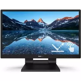 Монитор 23,8" Philips 242B9TL (00/01) 1920x1080, 5 ms, Multi-Touch, 178/178, 250 cd/m, 50M:1, DVI, HDMI, DP, 2*USB 3.0, SPK, HAS, Black