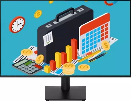 Монитор 24" Classic Solution VA2491PEF 1920x1080, 75 Гц, 4 мс, 1200:1, 350 Кд/м2, VGA, HDMI, DP, 3.5