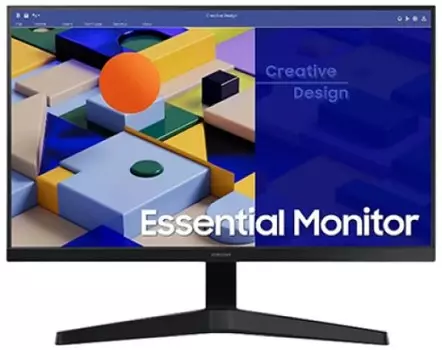 Монитор 24" Samsung S24C312EAI черный, 1920x1080, 16:9, IPS, 75Hz, 5ms (GTG), 200кд/м2, 1000:1, HDMI, VGA
