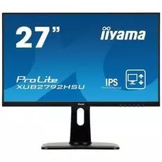 Монитор 27" Iiyama XUB2792HSU-1 XUB2792HSU-B1 1920x1080, 4 мс, 250 кд/м2, 1000:1, 178°/178°, IPS, VGA, HDMIx1, DisplayPort x1, USB*2