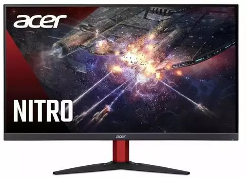 Монитор 27" Acer Nitro KG272Ebmiix UM.HX2EE.E08 1920x1080, 16:9, IPS, 250cd, 100M:1, 1ms, 100Hz, VGA, 2xHDMI, Speakers 2Wx2, FreeSync, ZeroFrame, Blac