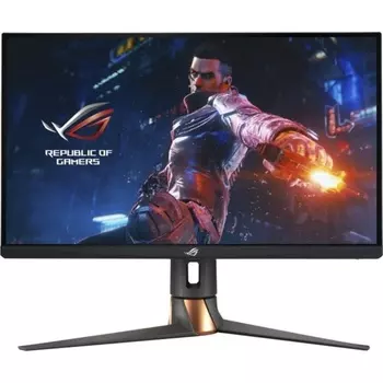 Монитор 27" ASUS PG27UQR черный, 3840x2160, 600cd, 16:9, 178гр/178гр 120Hz, HAS, Pivot, HDMI DP USB