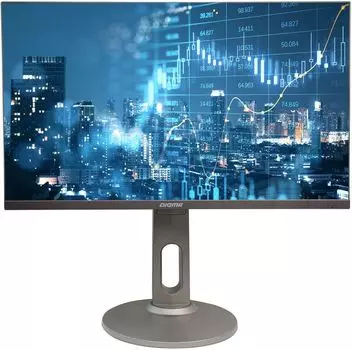 Монитор 27" Digma DM-MONB2707 черный, 2560x1440, 16:9, IPS, 350 кд/м2, GTG 6ms, AMD FreeSync, 1000:1, HDMI, DP, 2*USB, USB Type-C, 3.5 мм jack