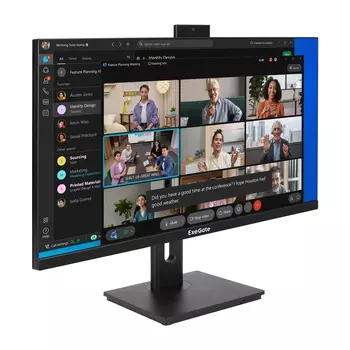 Монитор 27" Exegate SuperView EA2707CA EX298883RUS IPS LED Grade A+, 2560x1440, 75Гц, 16:9, 250cd/m2, 1000:1, 178°/178°, 5ms, Speakers, HDMI, DP, USB,
