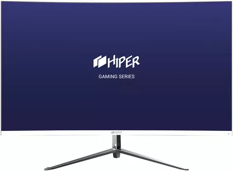 Монитор 27" HIPER Gaming QH2704 GC-R203F-75 (2560*1440, 1000:1, 250 cd, 1 ms, 178/178) 75 Hz, IPS, DP, HDMI, SPK, audio out, VESA 100*100, USB
