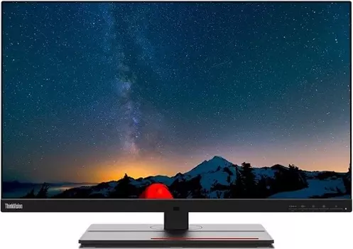 Монитор 27" Lenovo ThinkVision P27u-20 62CBRAR6UA 3840x2160, 16:9, IPS, 4ms, 1000:1, 450cd/m2, 178/178, 2xThunderbolt 4, 2xHDMI, DP, RJ-45, USB HUB (3