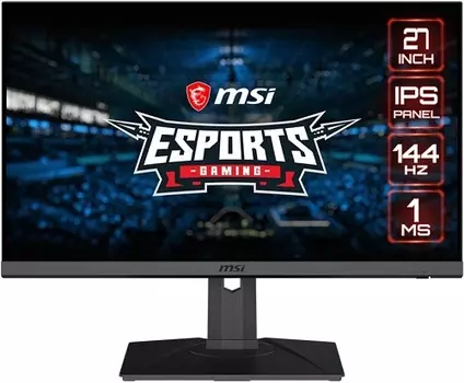 Монитор 27" MSI Optix MAG275R 9S6-3CB5AT-052 FHD, IPS, 144 Гц, 1мс, 1000:1, HDMI, DP