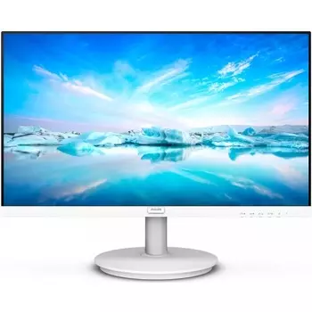 Монитор 27" Philips 271V8AW/01 LED, IPS, 1920x1080, 16:9, 75Hz, 4ms, 250cd/m2, 1000:1, 178°/178°, HDMI, VGA, белый