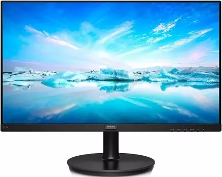 Монитор 27" Philips 272V8A чёрный, IPS, 1920x1080, 75Hz, 4 ms, 20M:1, 250 cd/㎡, 178/178, 178°/178°, HDMI, DP, VGA, audio