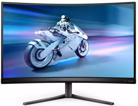 Монитор 27" Philips 27M2C5500W черный, VA, изогнутый, 2560x1440, 240Hz, 0.5 ms, 178°/178°, 400 cd/m, 3000:1, 2*HDMI