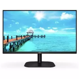 Монитор 27" AOC 27B2AM 1920x1080, VA, nonGLARE, 250cd/m2, 178°/178°, 4000:1, 20M:1, 16.7M, 4ms, VGA, HDMI, tilt, speakers, 3Y, black