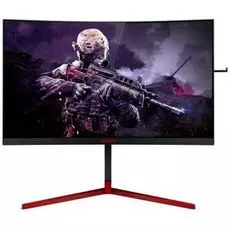 Монитор 27" AOC AG273QCG 2560x1440, 1 мс, 400 кд/м2, 50000000:1, 170°/160°, 165 Гц, изогнутый, HDMI 1.4, DisplayPort 1.2, SPK, HAS, Pivot, USB Type A