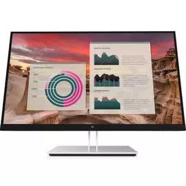 Монитор 27" HP E27u G4 189T3AA 2560x1440, 16:9, 250 кд/м2, 5мс, 1000:1, 178°/178°, black/silver