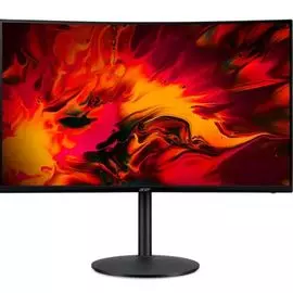 Монитор 31,5" Acer Nitro XZ320QXbmiiphx UM.JX0EE.X01 1920x1080, 1 ms, 178°, 178°, 300 cd, m, 4000:1,VA, 240 Гц, 2*HDMI 1.4, DP, SPK, Curved