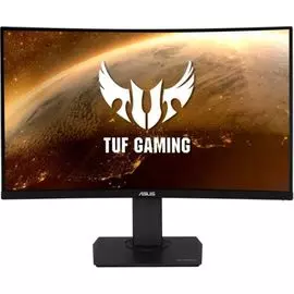Монитор 31,5" ASUS TUF Gaming VG32VQR 2560x1440, VA изогнутый, 1ms, 400cd/m2, 3000:1, 178°/178°, 2*HDMI, DP, HDR10, FreeSync, 165Hz, колонки, HAS, Til