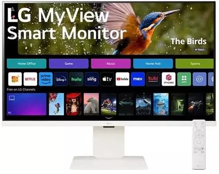 Монитор 32" LG 32SR83U-W 3840x2160, 5 мс, 250 кд/м2, 3000:1, 178°/178°, IPS, 2хHDMI, 3xUSB Type-C, MM, WiFi