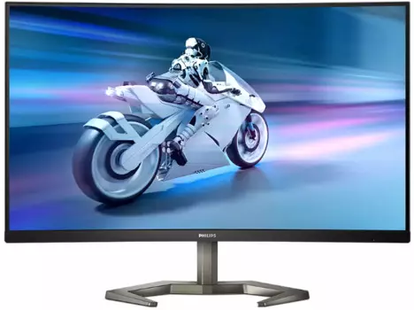 Монитор 32" Philips 32M1C5200W черный, VA, изогнутый, 1920x1080, 240Hz, 0.5 ms, 178°/178°, 300 cd/m, 3500:1, 2*HDMI, DP