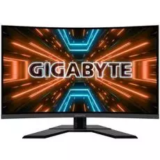 Монитор 32" GIGABYTE G32QC VA, 2560x1440, HDMI+HDMI+DP, 1ms, 178°/178°, 350 cd/m, 12M:1, 3000:1, 165Hz, 2xUSB3.0, Curved, RTL