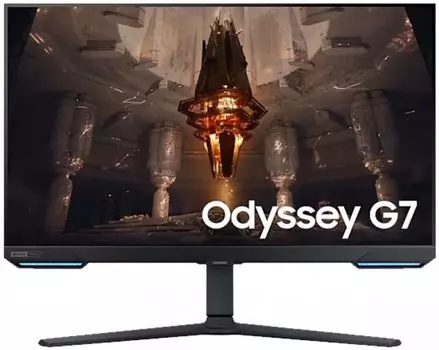 Монитор 32" Samsung Odyssey G7 S32BG700EI LS32BG700EIXCI 3840x2160, IPS LED, 16:9, 400cd, 178гр/178гр, 144Hz, FreeSync, Premium Pro, DP, USB, HDMI, HA