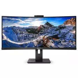 Монитор 34" Philips 346P1CRH 3440x1440, VA, изогнутый, 100Hz, HDR400, 4 ms, 178°/178°, black, с поворотом экрана