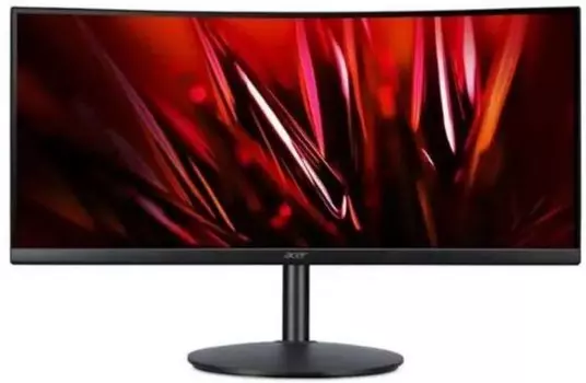 Монитор 34" Acer XZ342CUS3bmiipphx UM.CX2CD.301 1500R, 21:9, VA, UHD, 1/3ms, 400cd, 180Hz, HDMI, DP, SPK, HAS