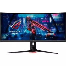 Монитор 34" ASUS ROG Strix XG349C 3440x1440, IPS изогнутый, ProGaming, 1ms, 400cd/m2, 100Mln:1, 178°/178°, HDMI, DP, USB Type-C, 180Hz, HDR 400, MM, G