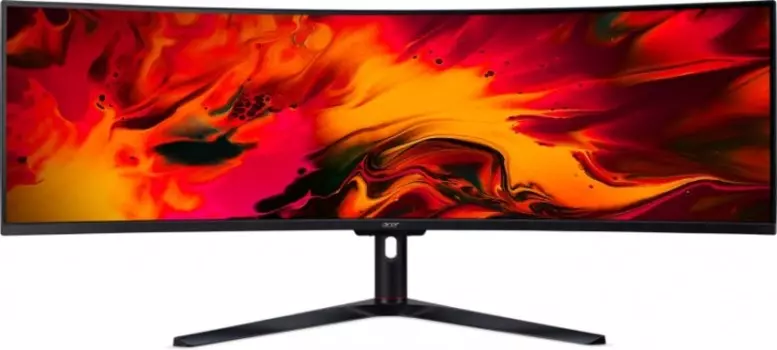 Монитор Acer Nitro EI49 UM.SE1EE.S05 5K 32:9, VA, 5120x1440, 4ms, 400cd, 120Hz, 2*HDMI, 2*DP, Audio Out, HAS, 3Wx2