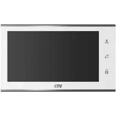 Видеодомофон CTV CTV-M4705AHD стеклянная сенсорная панель управления "Easy Buttons", AHD, TVI, CVI и CVBS 1080p/720p/960H, автоответчик, режим ожидани