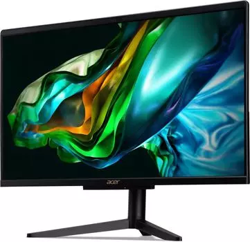 Моноблок 23.8'' Acer Aspire C24-1610 DQ.BLCCD.005 i3-N305/16GB/512GB/1920x1080/UHD graphics/USB kbd/USB mouse/WiFi/BT/cam/Win11Pro/black