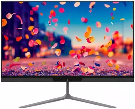 Моноблок 23.8'' iRu Office 23IGLG 1901357 N5030/8GB/256GB SSD/UHD Graphics 605/CR/GbitEth/WiFi/BT/Cam/noOS/черный