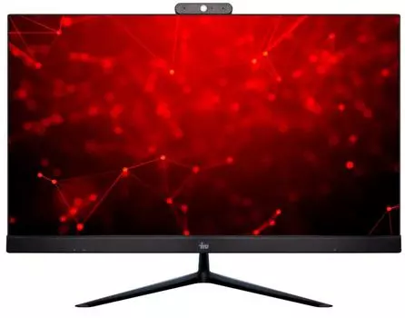 Моноблок 23.8'' iRu Office 23IH5P 1865951 i5 11400/16GB/256GB SSD/UHD graphics 730/1920x1080/GbitEth/WiFi/BT/cam/120W/DOS/черный