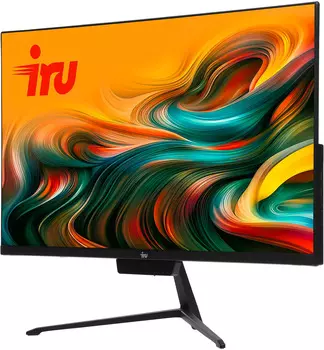 Моноблок 23.8'' iRu P233 2087717 i3-1220P/16GB/512GB SSD/UHD Graphics/1920x1080 IPS/WiFi/BT/Cam/noOS/black