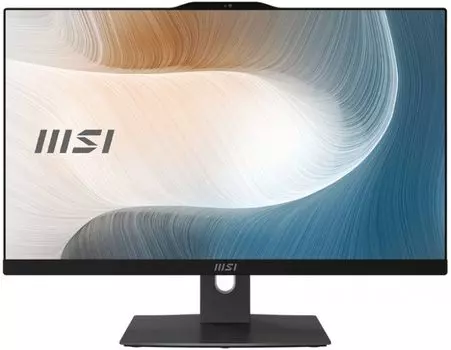 Моноблок 23.8'' MSI Modern AM242P 12M-630RU 9S6-AE0711-630 8505/4GB/128GB SSD/UHD Graphics/FHD/GbitEth/WiFi/BT/клавиатура/мышь/Cam/Win11Pro/черный