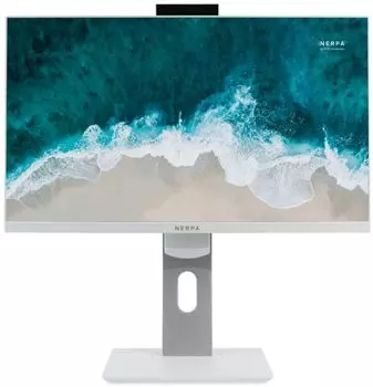 Моноблок 23.8'' Nerpa SAIMAA I242-125G HAS I242-125G161402W i5-12500/16GB/1TB SSD/1920x1080 IPS/DVDrw/BT/WiFi/Win11Pro+VESA/cam/cardreader/БП/white