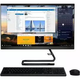 Моноблок 23,8" Lenovo IdeaCentre AIO A340-24IWL F0E800R6RK i3 10110U/4GB/256GB SSD/DVDrw/UHD Graphics 620/FHD/BT/WiFi/black/DOS/клавиатура/мышь