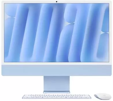 Моноблок 24'' Apple Imac 24 (2024) M4 10C CPU, 10C GPU/16GB/256GB SSD Blue