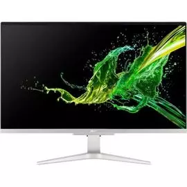 Моноблок 27'' Acer Aspire C27-962 DQ.BDPER.00M i5 1035G1/8GB/1TB/256GB SSD/FullHD/MX130 2GB/GbitEth/WiFi/BT/135W/клавиатура/мышь/Win10/серебристый