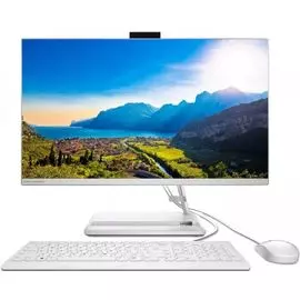 Моноблок 27'' Lenovo IdeaCentre AIO 3 27ITL6 F0FW00LERK i3-1115G4/8GB/1TB/256GB SSD/UHD graphics/noDVD/iFi/BT/USB kbd/USB mouse/DOS/white
