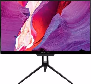 Моноблок 27'' Digma PRO AiO 27i (DM27P5-ADXW01) (УЦЕНЕННЫЙ) i5-10210U/16GB/512GB SSD/UHD Graphics/FHD/CR/Eth/WiFi/BT/клавиатура/мышь/Cam/Win11Pro/черн