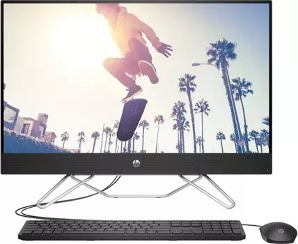 Моноблок 27'' HP 27-cb0024ur AiO 5D296EA Ryzen 3 3050U/4GB/256GB SSD/noDVD/Radeon Graphics/FHD/Cam/WiFi/noOS/Jack Black/RU keyboard