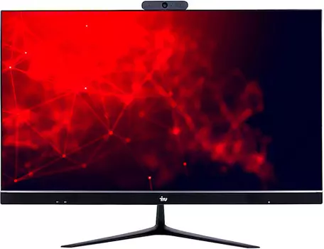 Моноблок 27'' iRu Office P2710H4 1722614 i5-10400/8GB/240GB SSD/UHD Graphics 630/CR/GbitEth/WiFi/BT/120W/Cam/noOS/черный