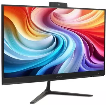 Моноблок Acer Aspire C24-2 DQ.BPRCD.001 Ryzen 5 7430U/16GB/512GB SSD/23.8"/IPS/FHD/120Hz/NoOS/black