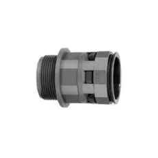 Муфта DKC PAM48M50N труба-коробка DN 48 мм, М50х1,5, полиамид, черный, "ПА"