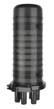 Муфта оптическая NIKOMAX NMF-SC-2V-144-5HS 144 волокна, тупиковая, 5 вводов/выводов, с вводом для транзитной петли, с термогерметизацией вводов, наруж