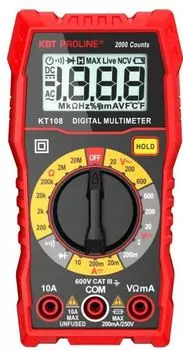 Мультиметр цифровой КВТ 86324 KT 108 серия PROLINE