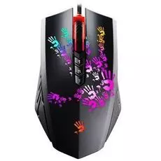 Мышь A4Tech Bloody A60 черная, 4000dpi, USB 2.0, 8 кнопок