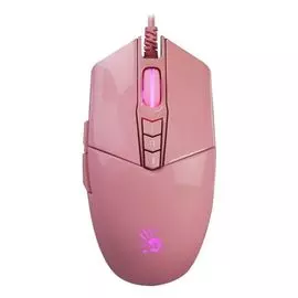Мышь A4Tech Bloody P91s розовый оптическая (8000dpi) USB (8but) 1379883